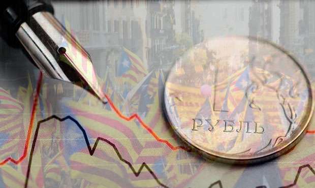 Референдум в Каталонии стал фактором снижения рубля